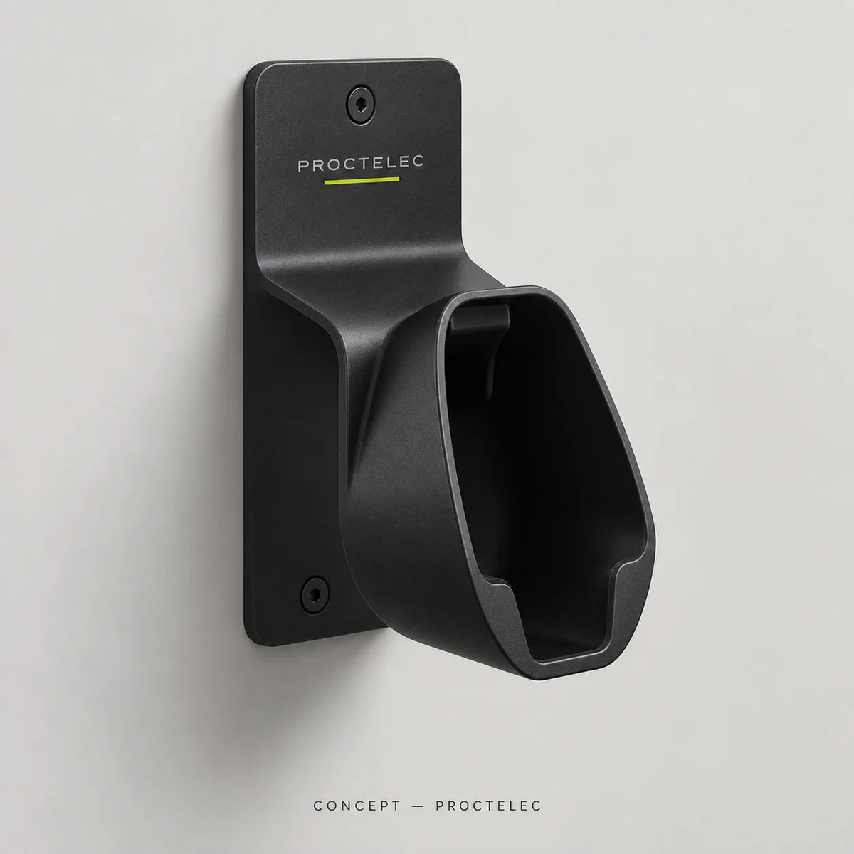 CONCEPT PROCTELEC dock-j — produit définitif et marquage fournisseur à confirmer.